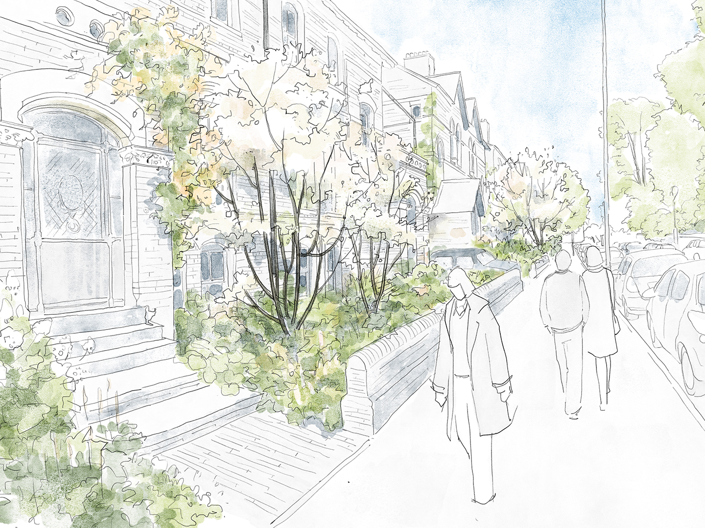 SAO Sketch Frontage